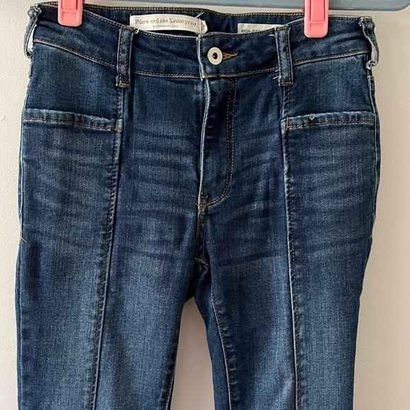 Pilcro and the Letterpress High-Rise Denim Legging sz 26 - Picture 2 of 13